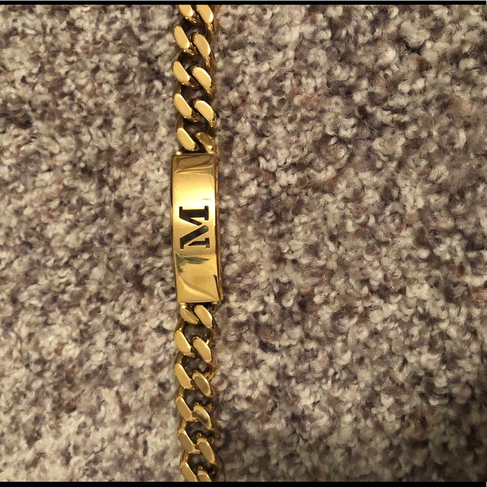 C Wonder Monogram M chunky chain bracelet.